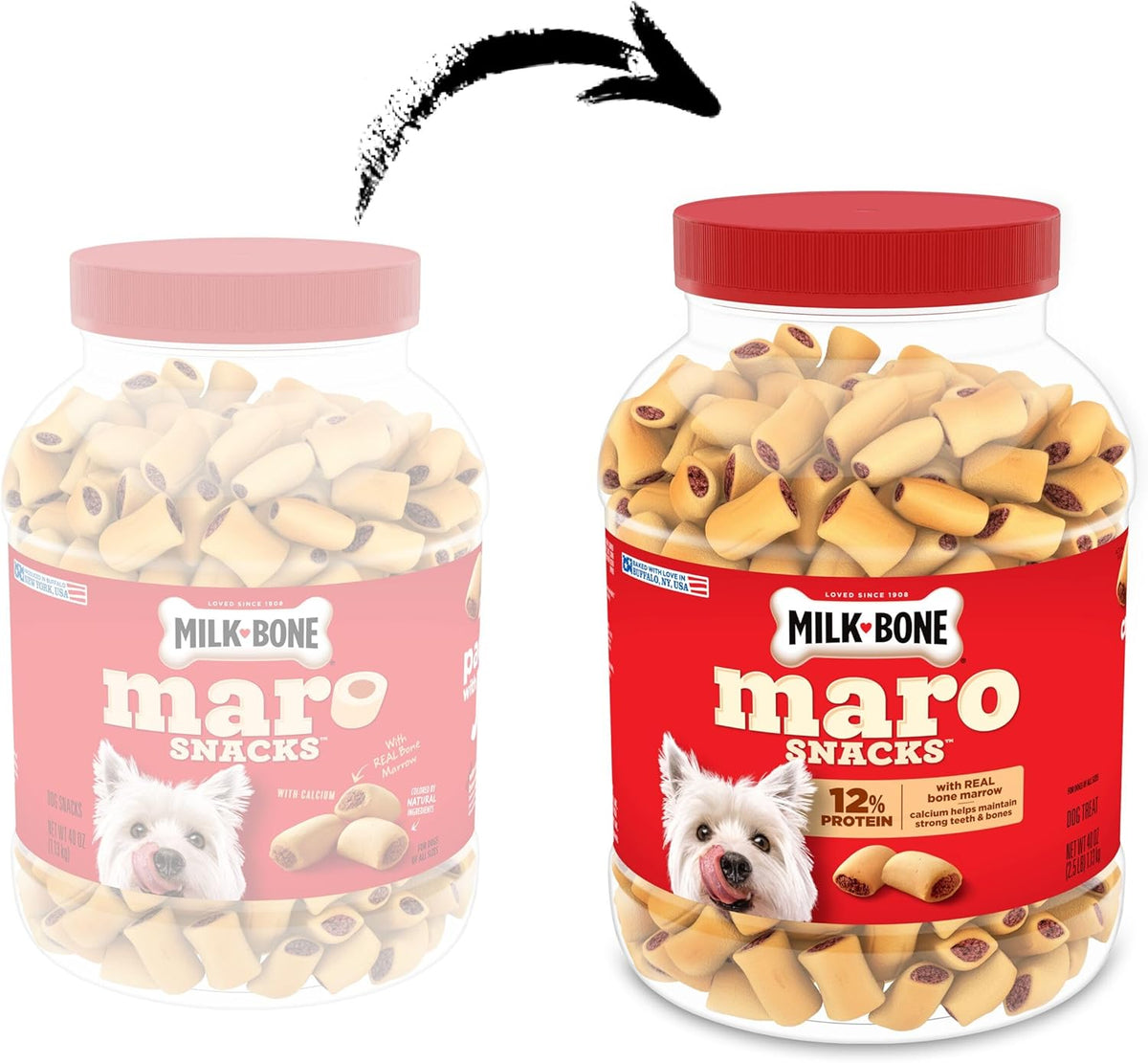 Milk-Bone Spooky Biscuits, Halloween Dog Treats, 24 Oz. Pail