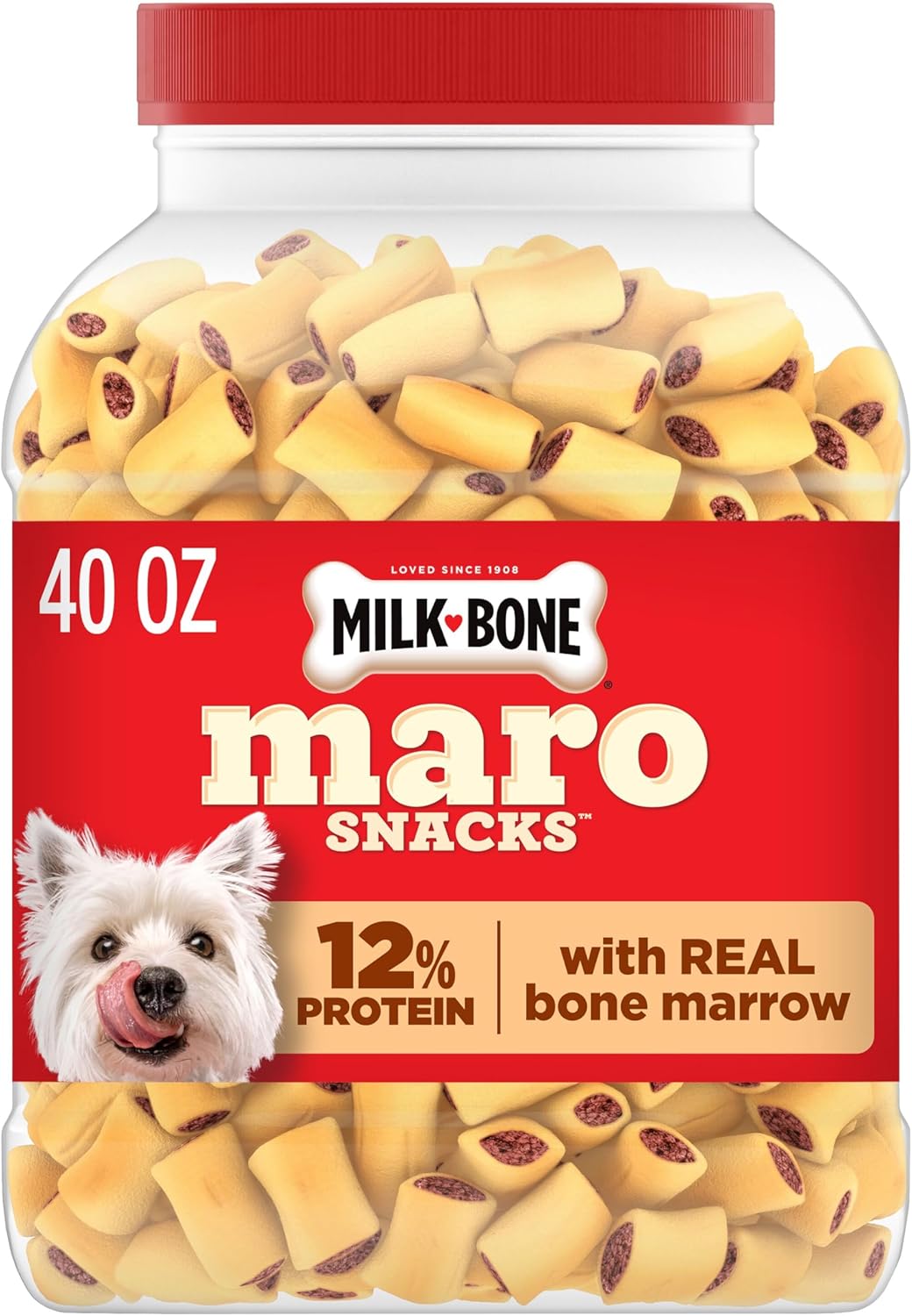 Milk-Bone Spooky Biscuits, Halloween Dog Treats, 24 Oz. Pail