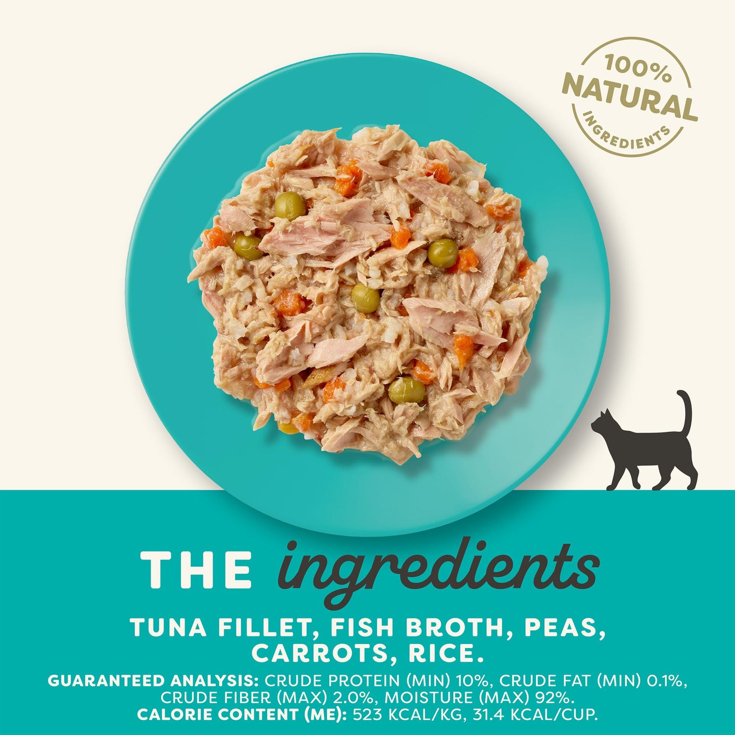 Applaws Natural Wet Cat Food in Broth, Limited and Natural Ingredients, High Protein with No Artificial Additives, Sardine & Mackerel in Broth (10 x 2.12 oz Easy-Open Cups)